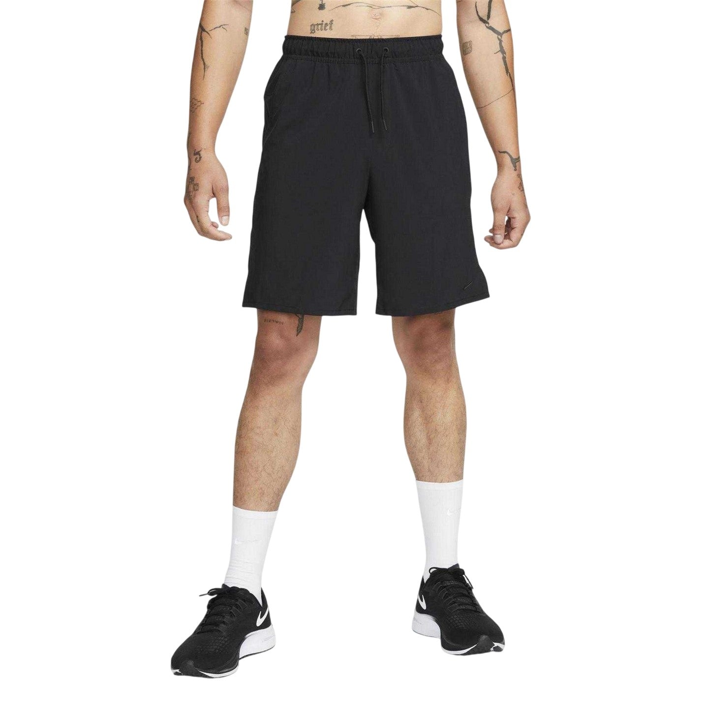 Black - Pack Shot - Nike Mens Unlimited Dri-FIT Running Shorts
