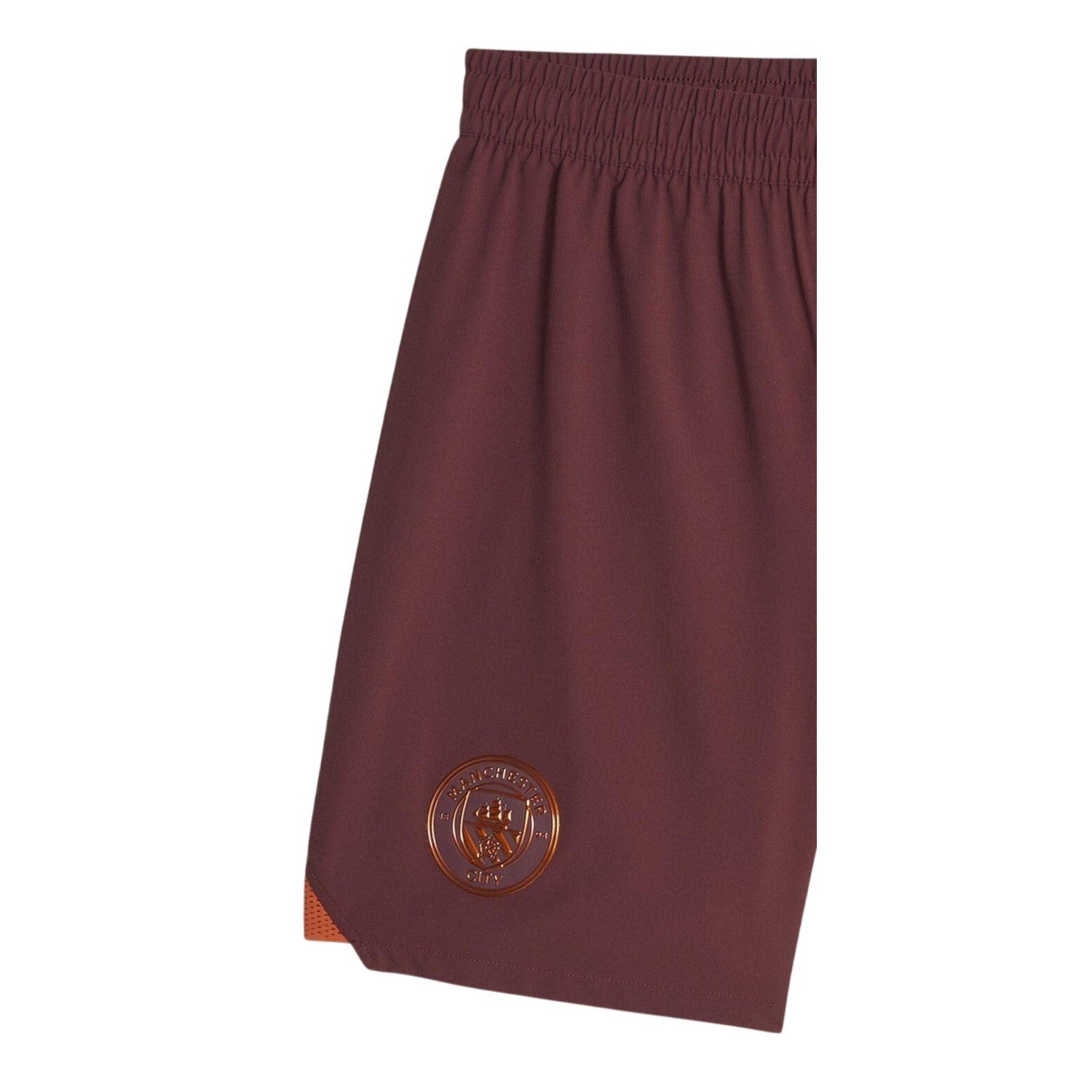 Aubergine - Side - Manchester City FC Mens Promo Puma Football Shorts