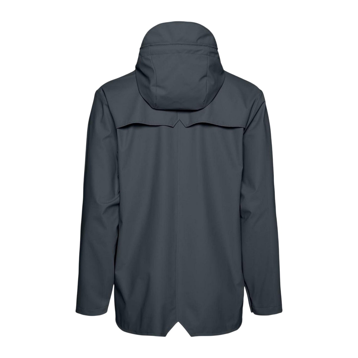 Grey - Back - Rains Mens Waterproof Jacket