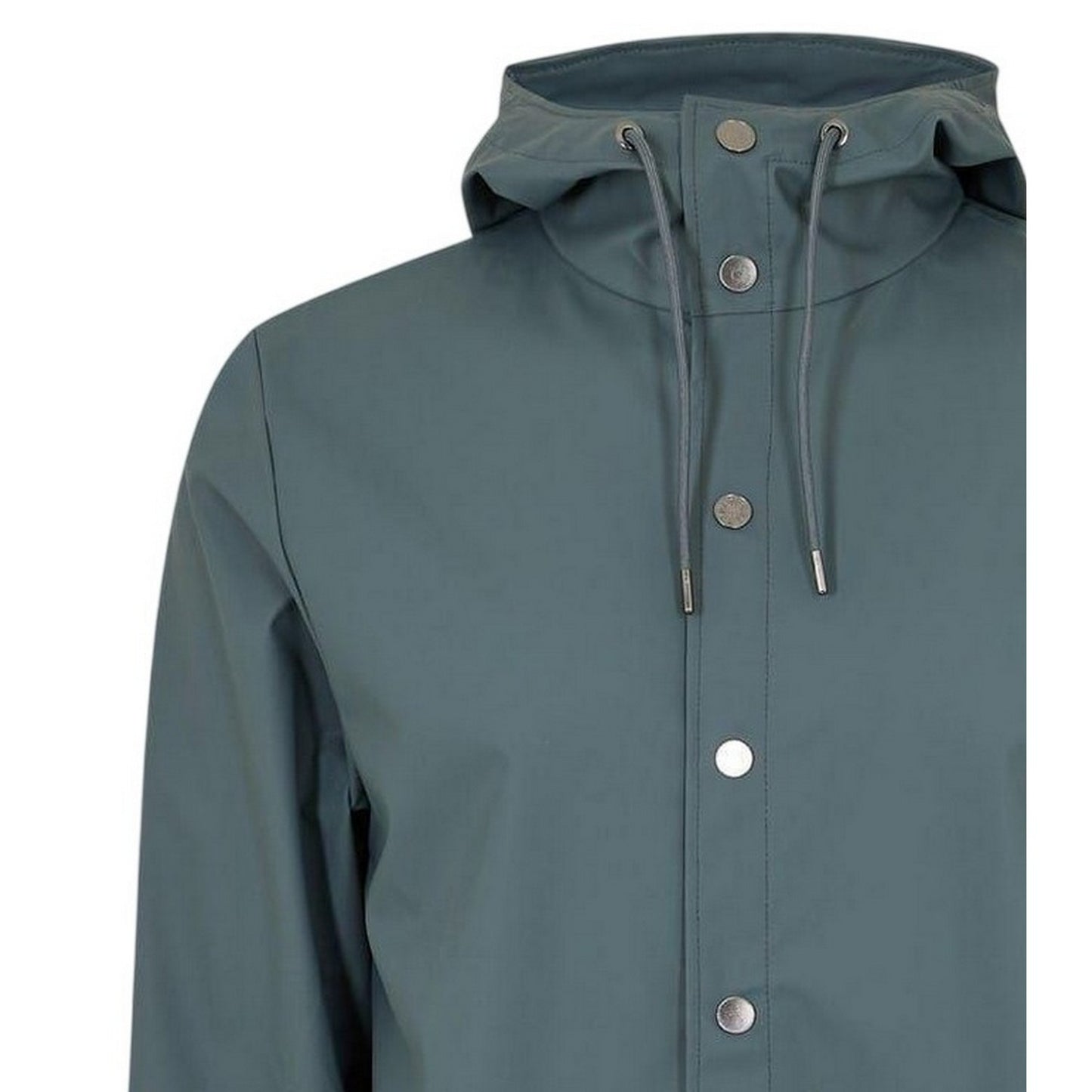 Lagoon Blue - Side - Rains Mens Waterproof Jacket