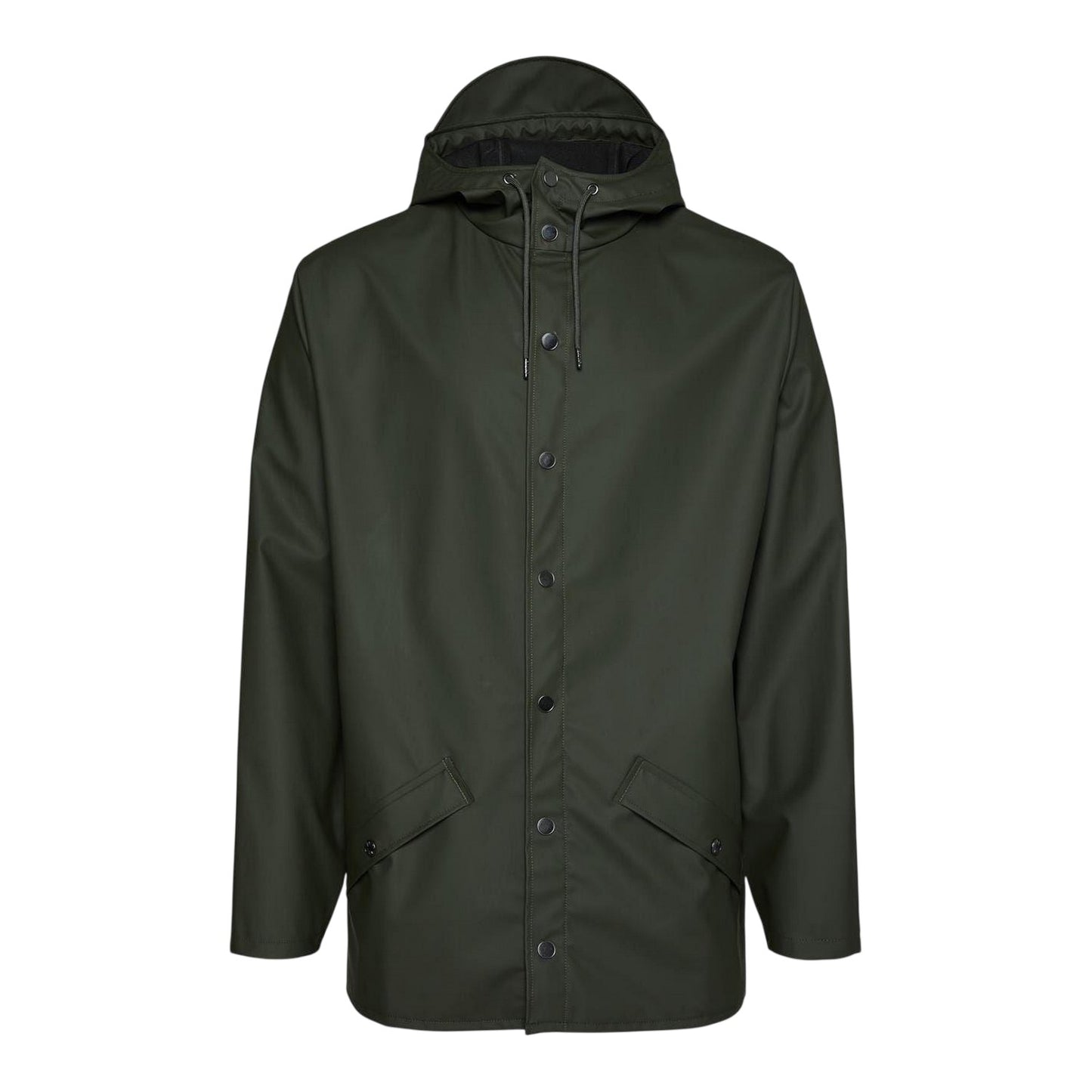 Green - Front - Rains Mens Waterproof Jacket