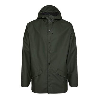 Green - Front - Rains Mens Waterproof Jacket