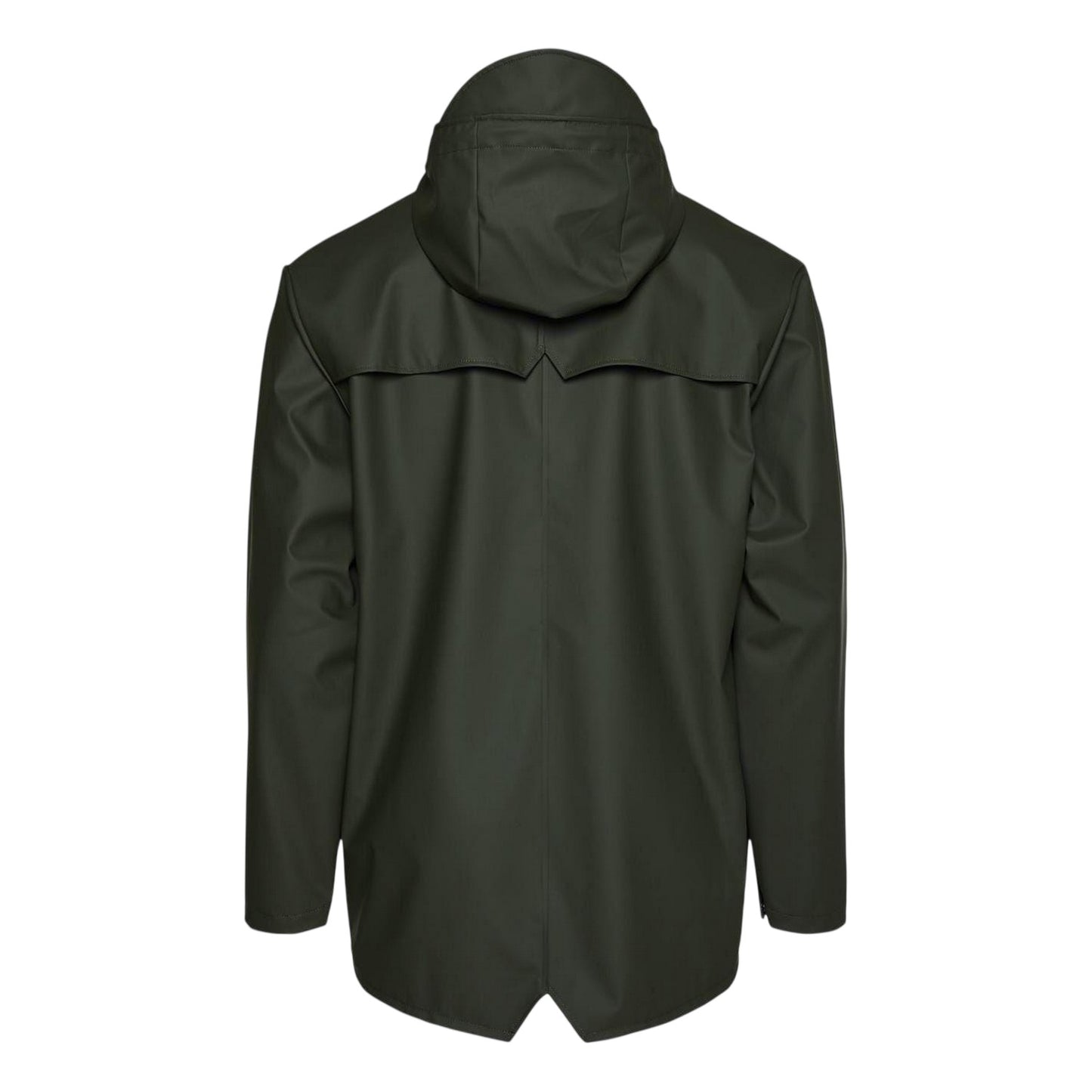 Green - Back - Rains Mens Waterproof Jacket