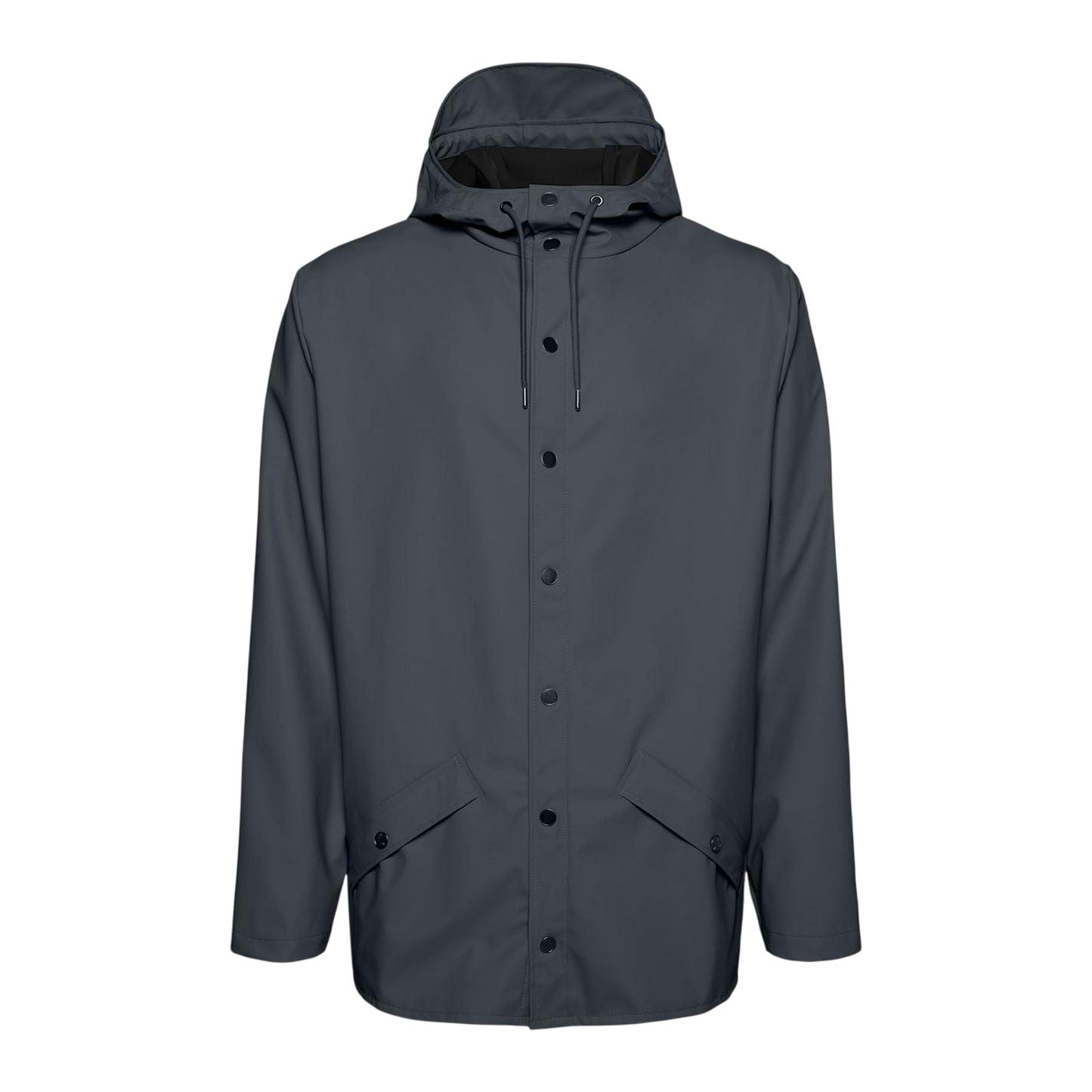Grey - Front - Rains Mens Waterproof Jacket