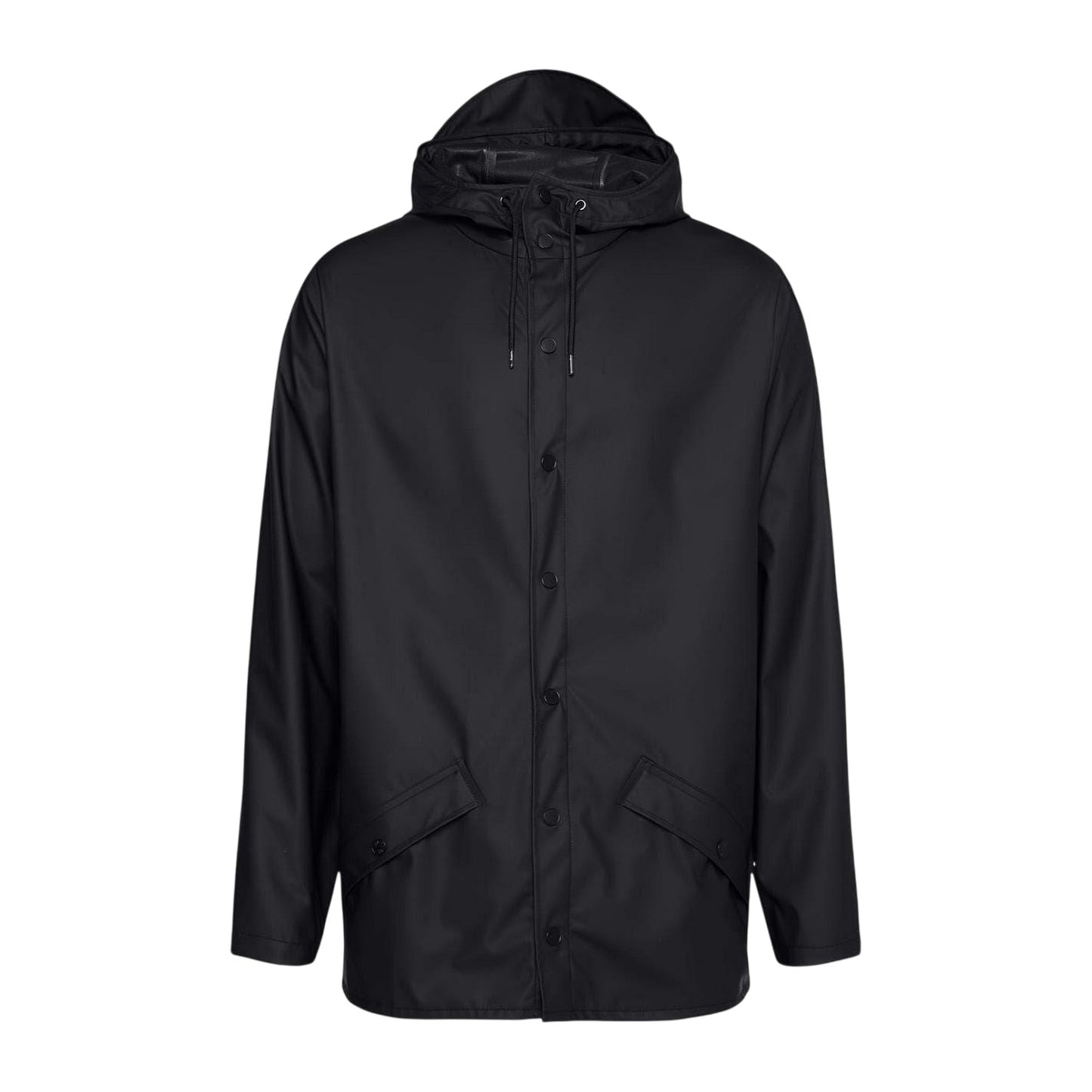 Black - Front - Rains Mens Waterproof Jacket