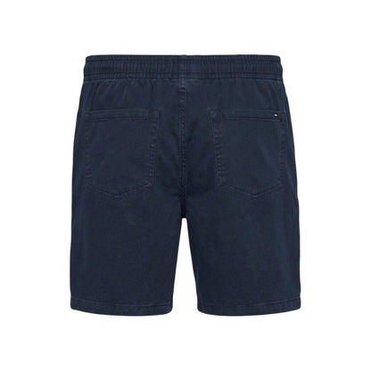Blue - Back - Tommy Jeans Mens Twill Shorts