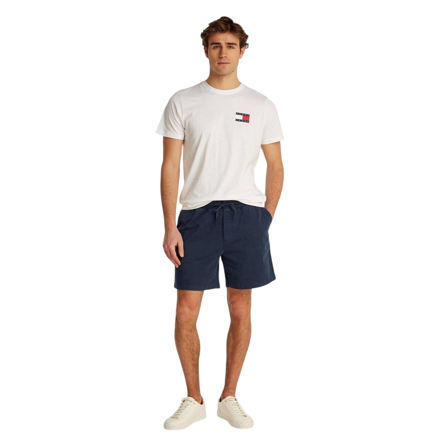 Blue - Lifestyle - Tommy Jeans Mens Twill Shorts