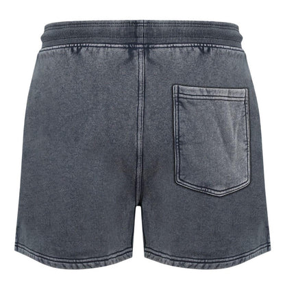 Washed Grey - Back - Everlast Mens NYC Lettering Shorts