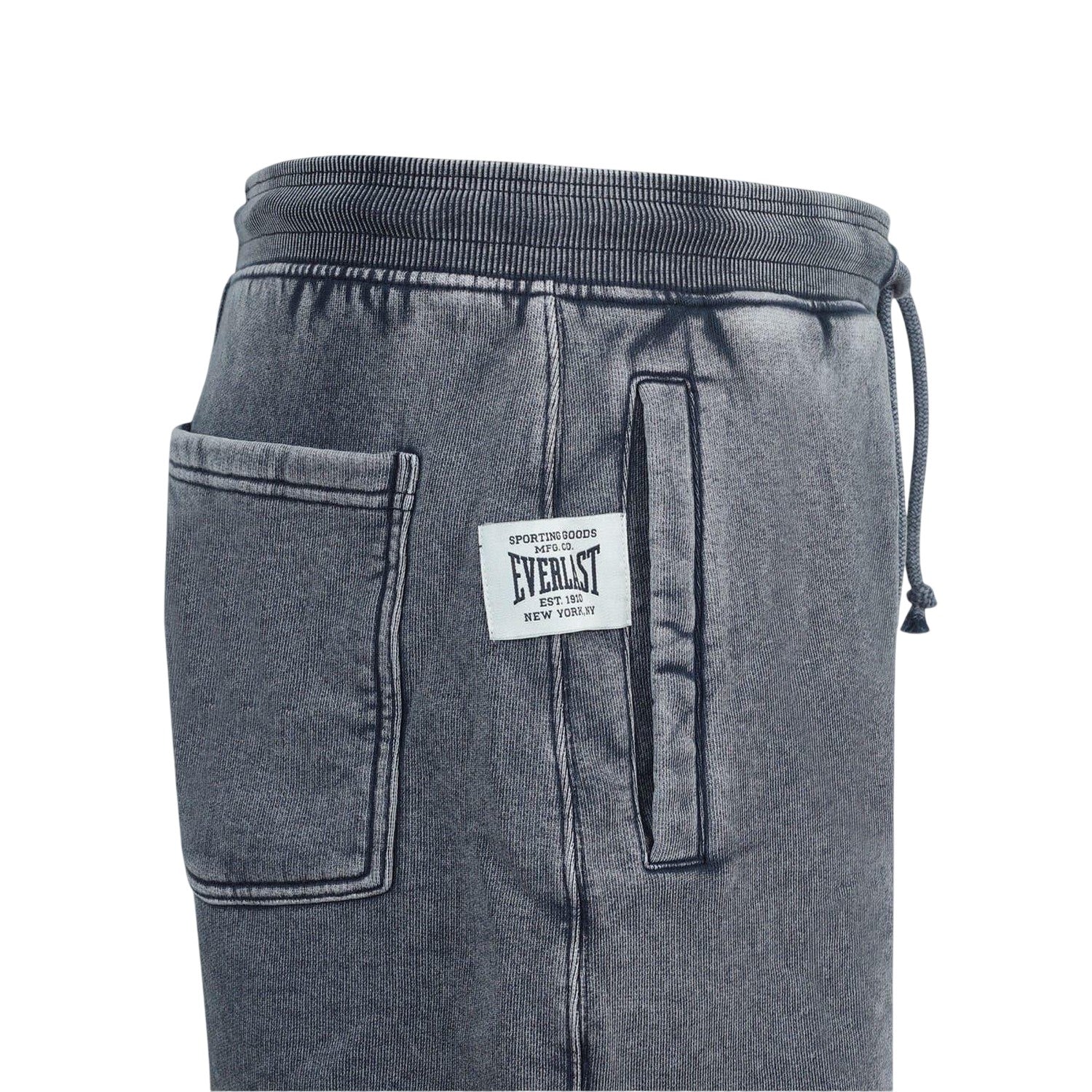 Washed Grey - Lifestyle - Everlast Mens NYC Lettering Shorts