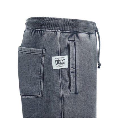 Washed Grey - Lifestyle - Everlast Mens NYC Lettering Shorts