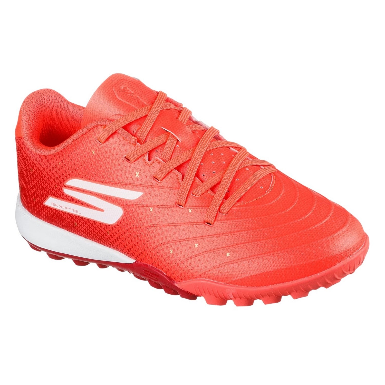 Orange - Pack Shot - Skechers Childrens-Kids Razor 1.5 Academy Football Boots