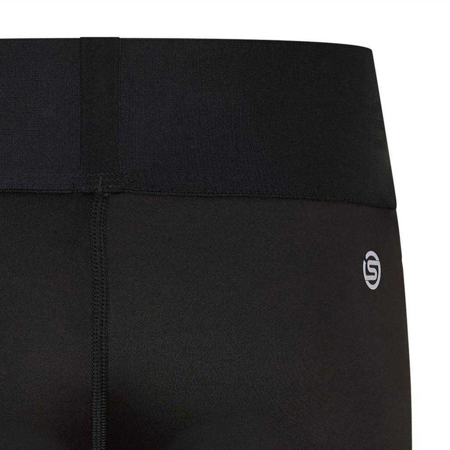 Black - Side - Skins Womens-Ladies Dynamic Fitted Compression Shorts