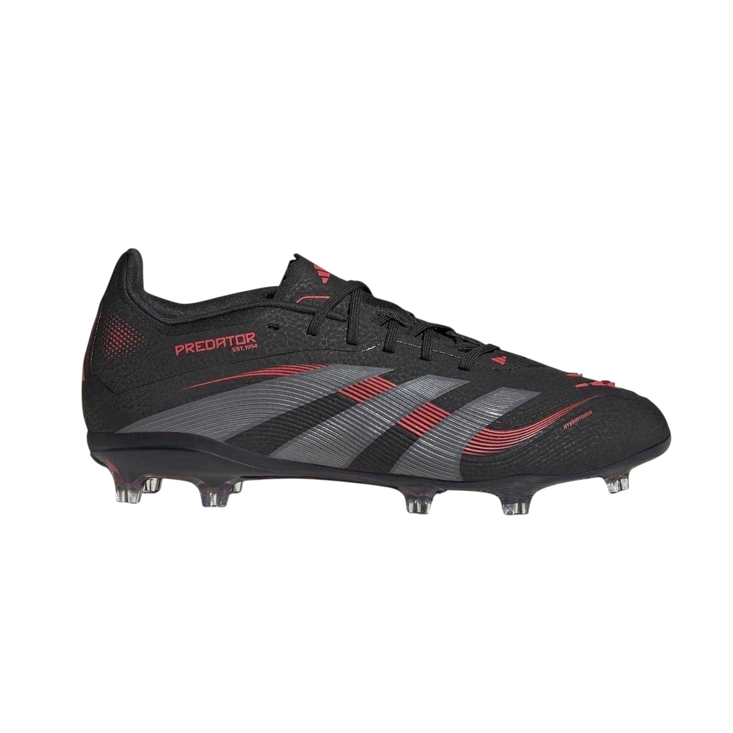 Black-Grey - Lifestyle - Adidas Childrens-Kids Predator Elite Firm Ground Football Boots