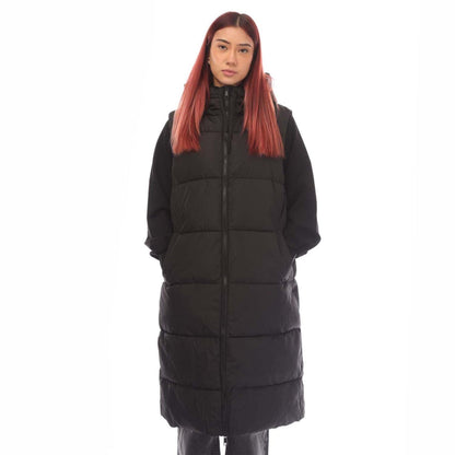 Black - Front - Vero Moda Womens-Ladies Ligaane Polyester Gilet