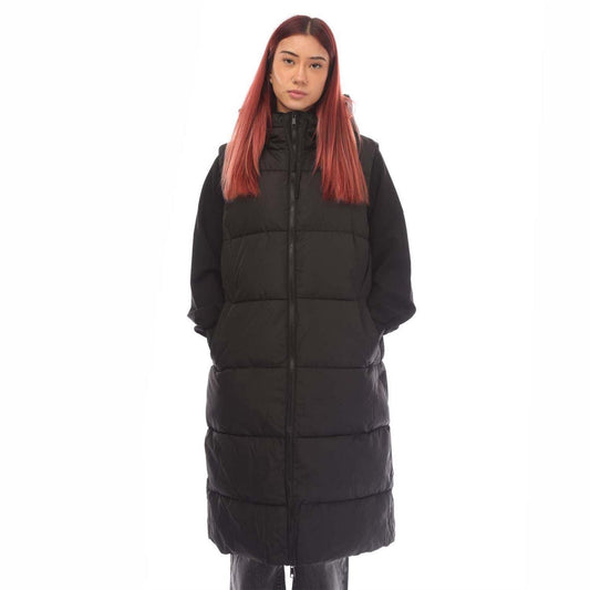 Black - Front - Vero Moda Womens-Ladies Ligaane Polyester Gilet