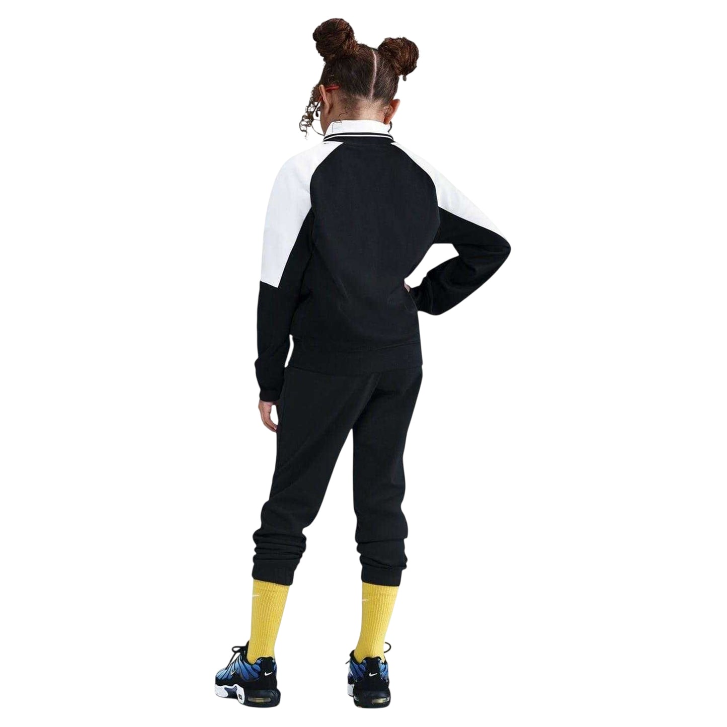 Black - Back - Nike Childrens-Kids Colour Block Dri-FIT Tracksuit