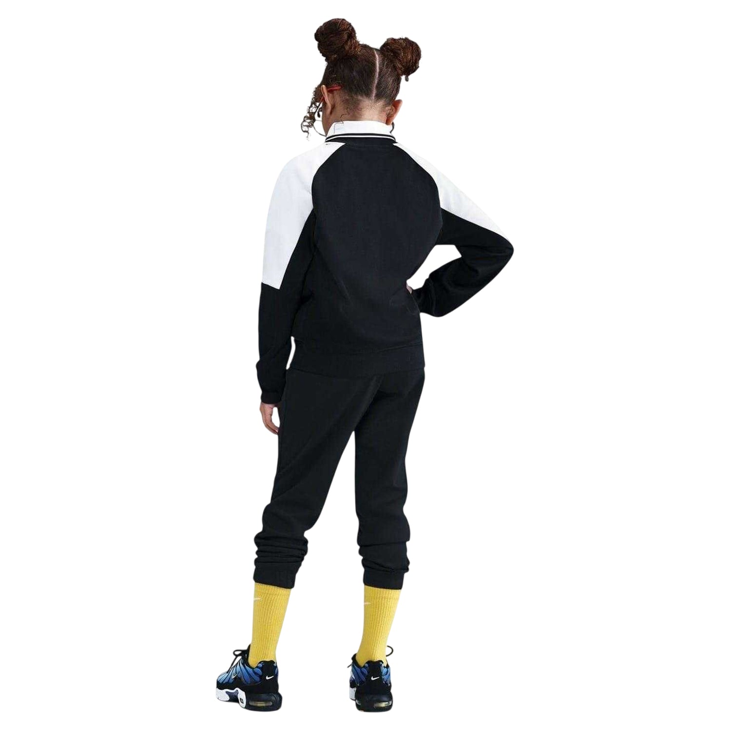 Black - Back - Nike Childrens-Kids Colour Block Dri-FIT Tracksuit