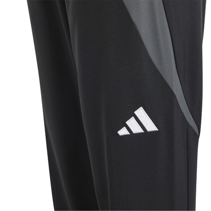 Black-Dark Grey - Lifestyle - Adidas Childrens-Kids Tiro 24 Competition Presentation Tracksuit Bottoms