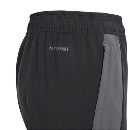 Black-Dark Grey - Pack Shot - Adidas Childrens-Kids Tiro 24 Competition Presentation Tracksuit Bottoms
