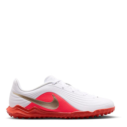 White-Red - Back - Nike Childrens-Kids Tiempo Club Football Boots