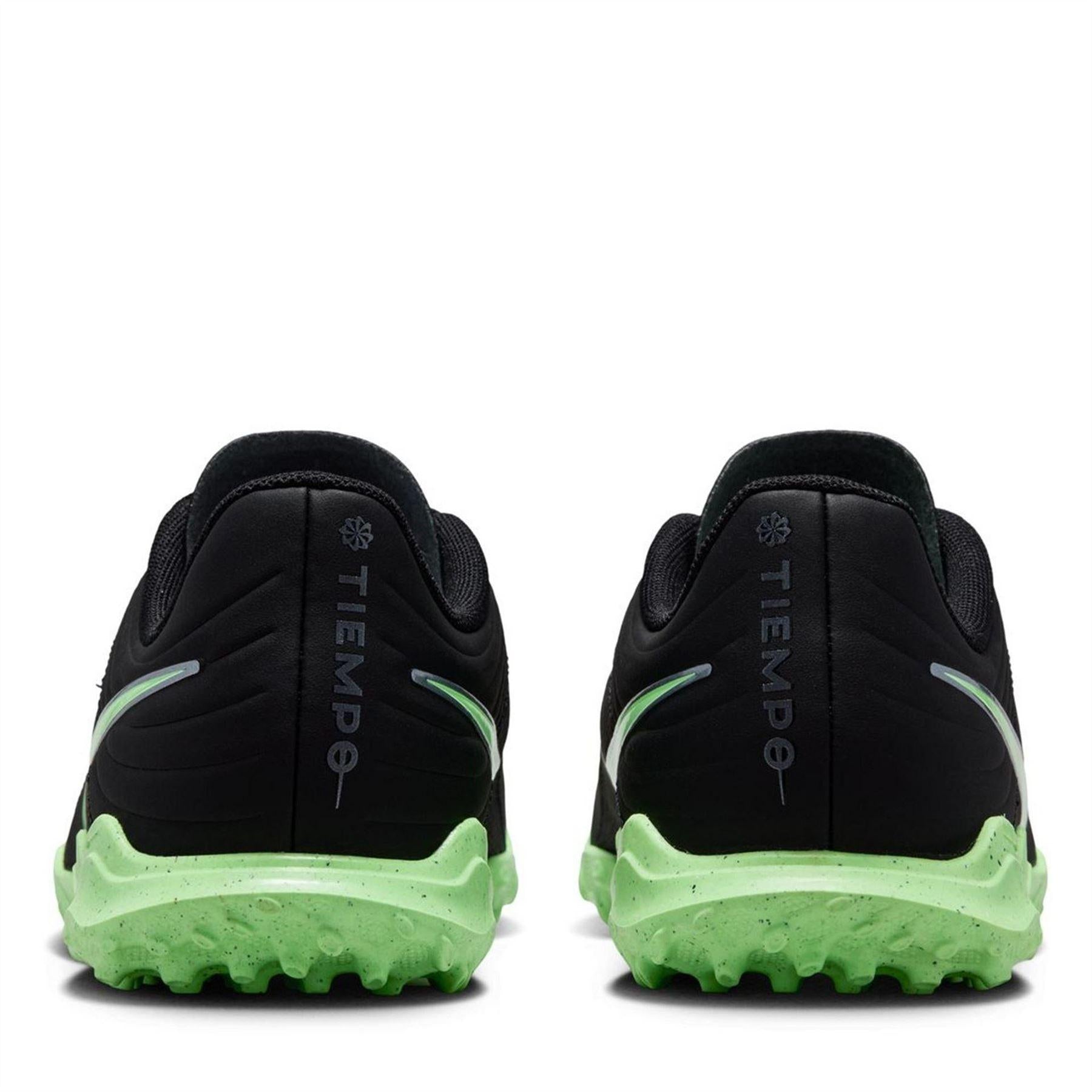 Black-Green - Pack Shot - Nike Childrens-Kids Tiempo Club Football Boots