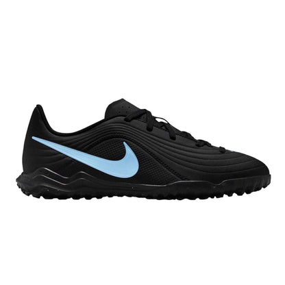 Black-Blue - Front - Nike Childrens-Kids Tiempo Club Football Boots