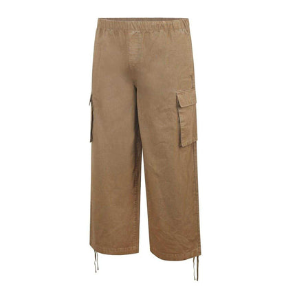Khaki Green - Lifestyle - SoulCal Unisex Adult Wide Leg Cargo Trousers