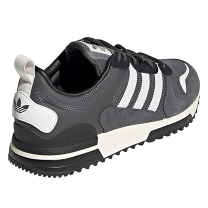 Navy - Back - Adidas Mens ZX 700 HD Suede Low Trainers