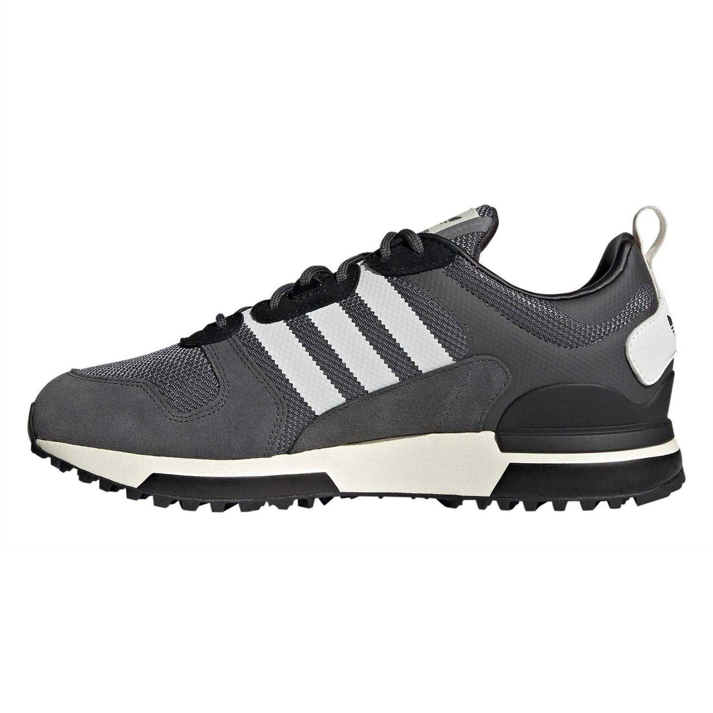 Navy - Side - Adidas Mens ZX 700 HD Suede Low Trainers