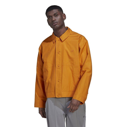 Orange - Pack Shot - Adidas Womens-Ladies Tie Break Jacket