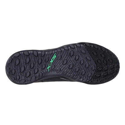 Black - Lifestyle - Skechers Childrens-Kids Razor Football Astro Turf Trainers