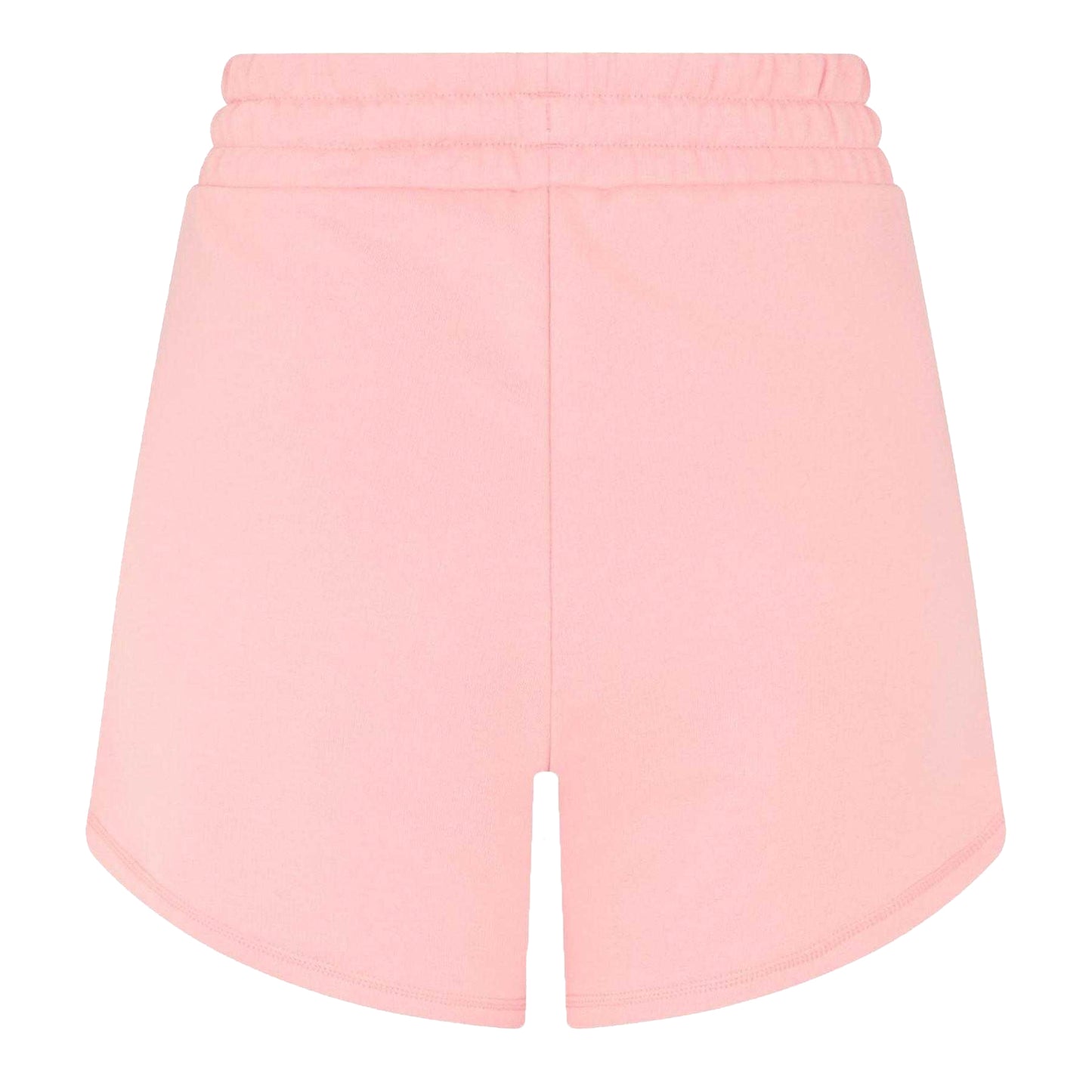 Pink - Back - Puma Womens-Ladies Woven High Waist Sweat Shorts