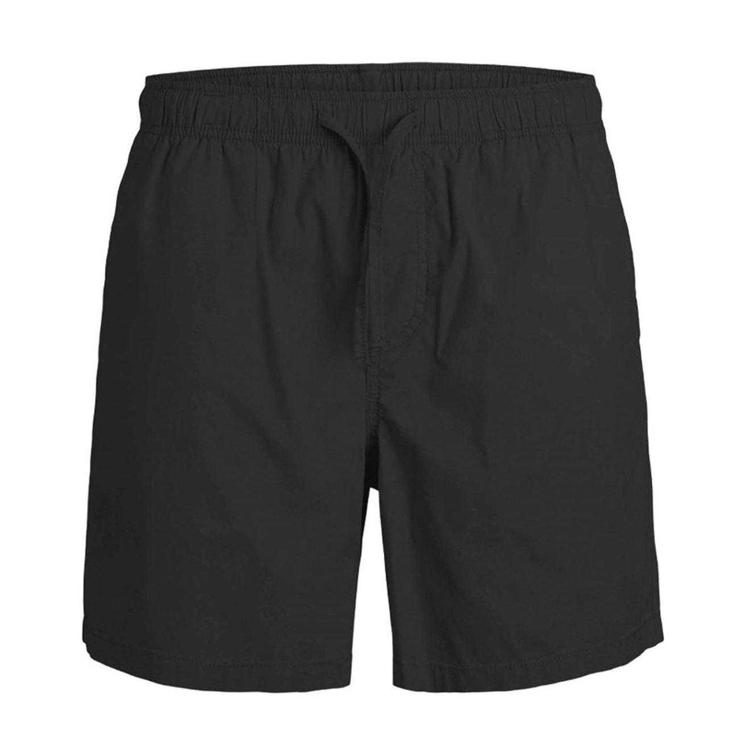 Black - Front - Jack And Jones Mens Woven Track Shorts