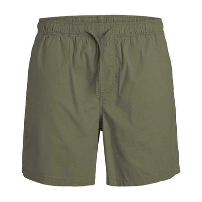 Aloe Green - Front - Jack And Jones Mens Woven Track Shorts