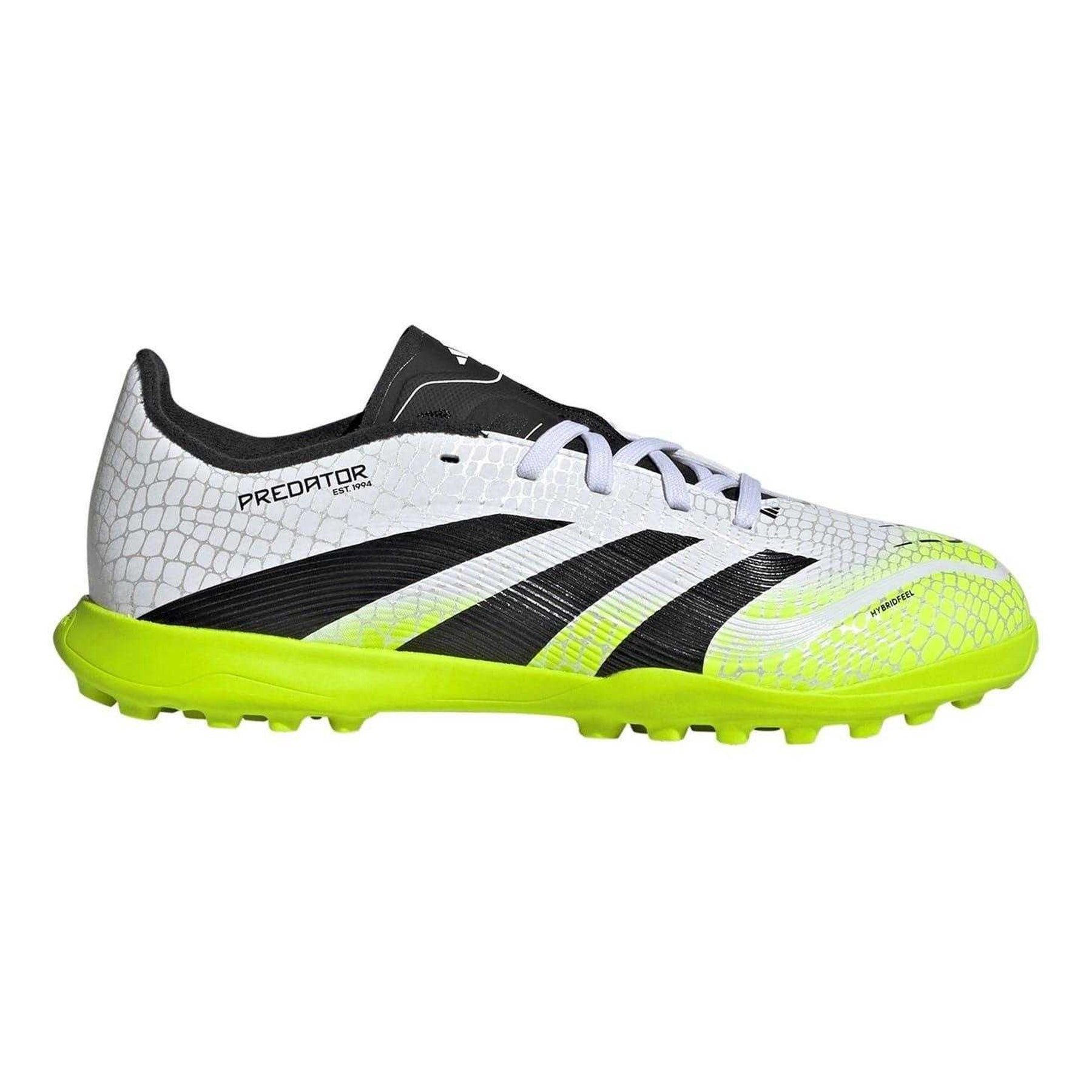 White-Lemon - Lifestyle - Adidas Childrens-Kids Predator League Artificial Ground Football Boots