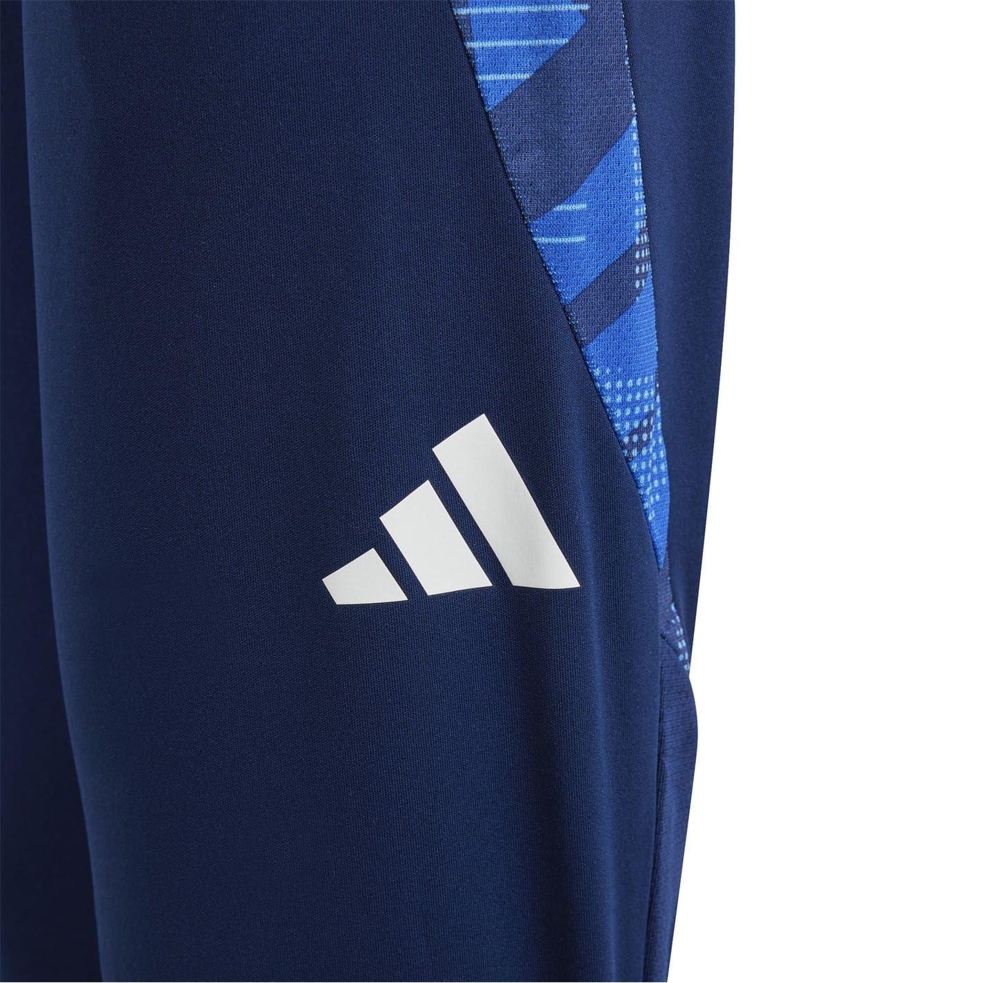 Navy Blue - Side - Adidas Childrens-Kids Tiro 24 Competition Tracksuit Bottoms