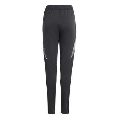 Black-Dark Grey - Back - Adidas Childrens-Kids Tiro 24 Competition Tracksuit Bottoms