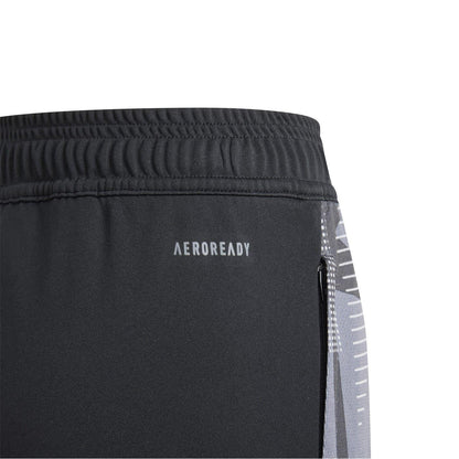 Black-Dark Grey - Lifestyle - Adidas Childrens-Kids Tiro 24 Competition Tracksuit Bottoms