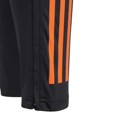 Black-Solar Red - Pack Shot - Adidas Childrens-Kids Tiro 24 Competition Tracksuit Bottoms