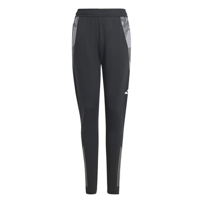 Black-Dark Grey - Front - Adidas Childrens-Kids Tiro 24 Competition Tracksuit Bottoms