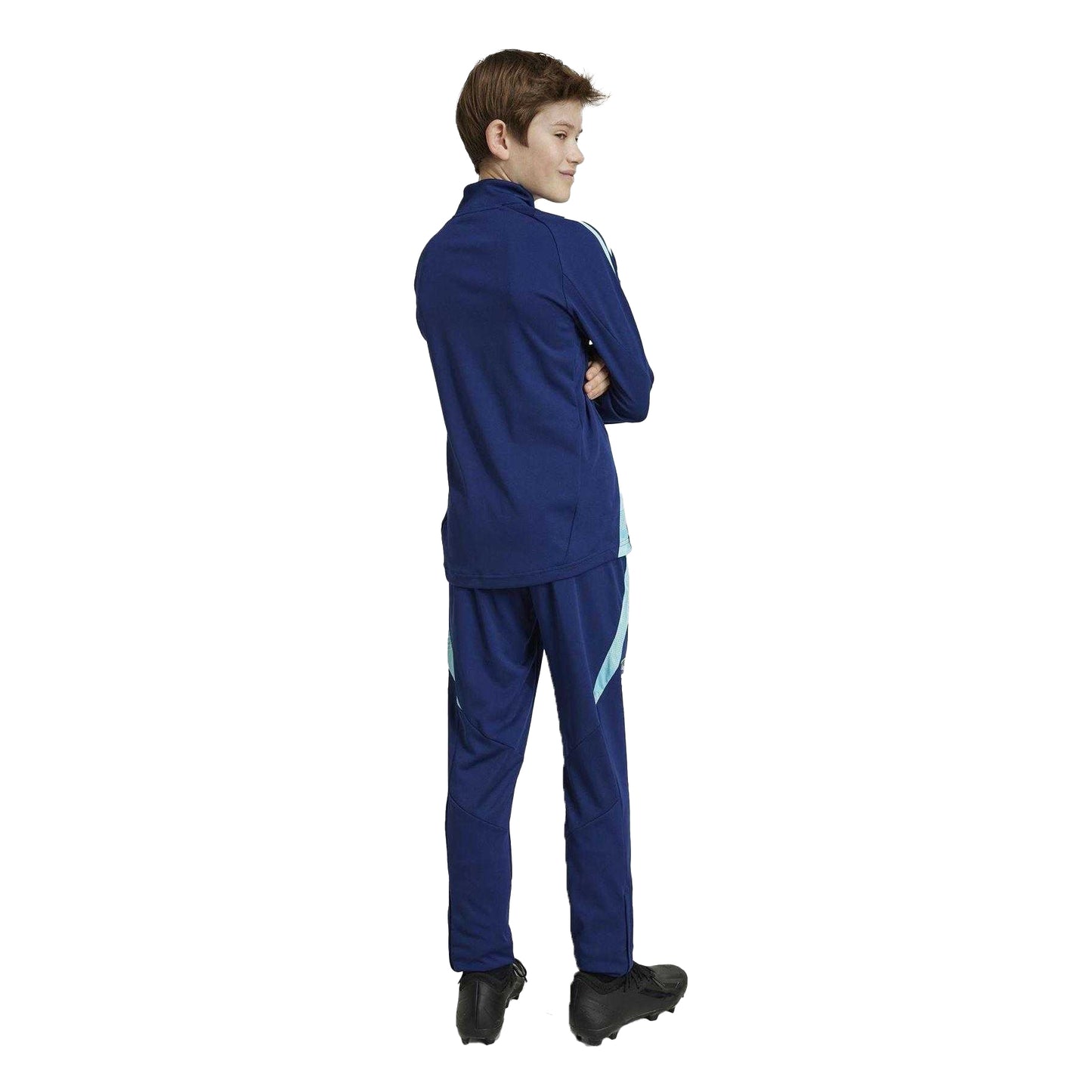 Night Sky - Back - Adidas Childrens-Kids Tiro 24 Arsenal FC Training Tracksuit Bottoms