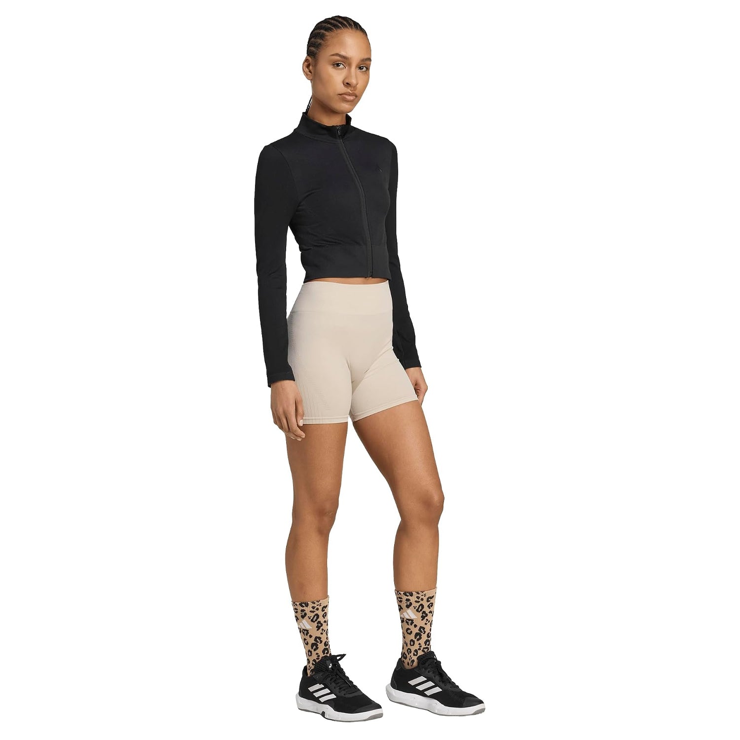 Black - Lifestyle - Adidas Womens-Ladies Climacool Workout Jacket