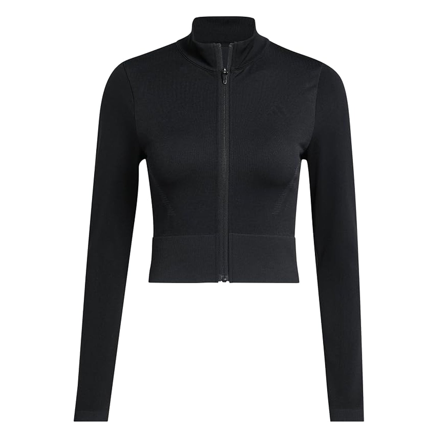 Black - Front - Adidas Womens-Ladies Climacool Workout Jacket