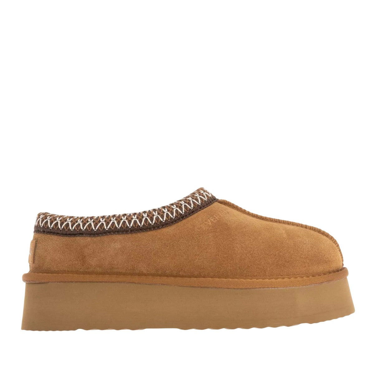 Chestnut - Lifestyle - EverAu Womens-Ladies Wonga Leather Slippers