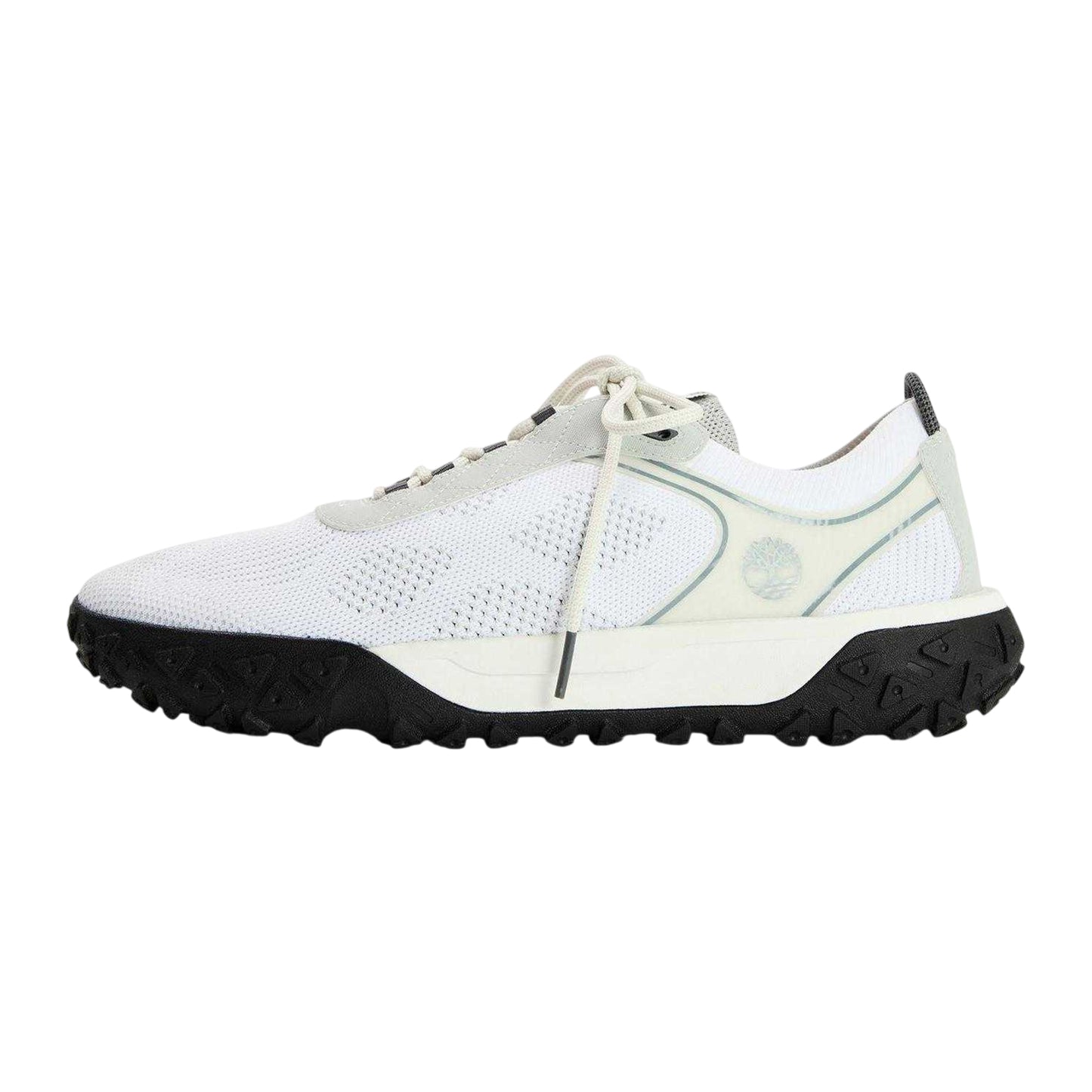 White - Back - Timberland Mens Motion 6 Knitted GreenStride Trainers