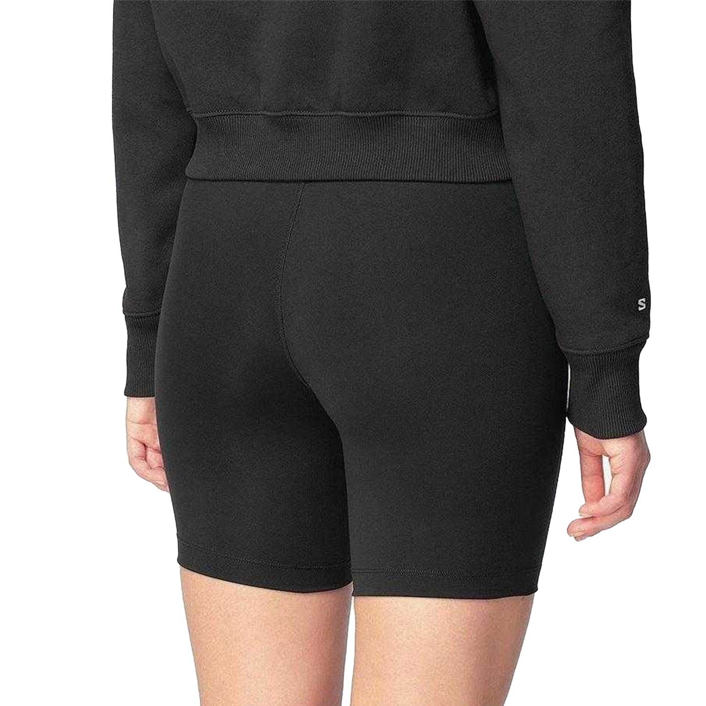 Black - Back - Salomon Womens-Ladies Shakeout Core Fitted Running Shorts