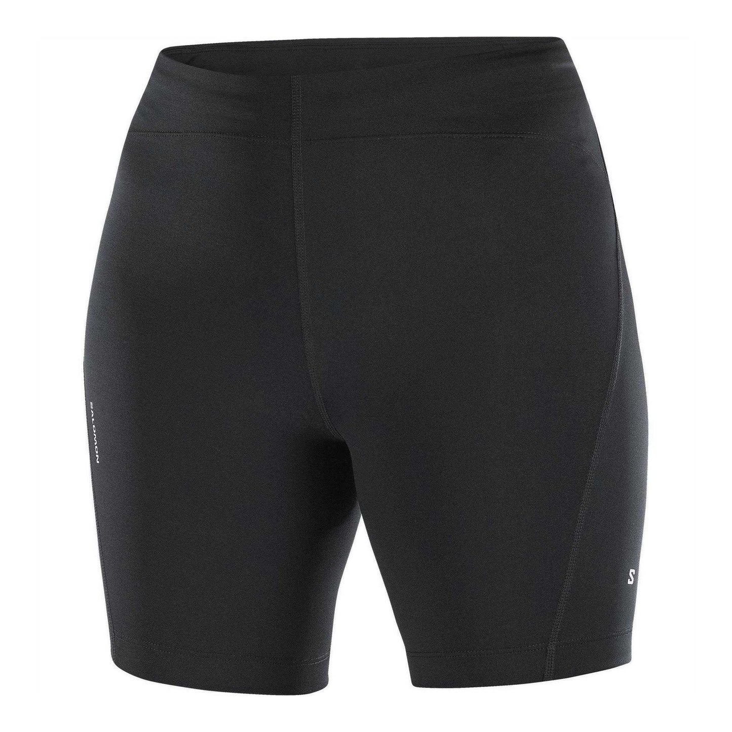 Black - Front - Salomon Womens-Ladies Shakeout Core Fitted Running Shorts