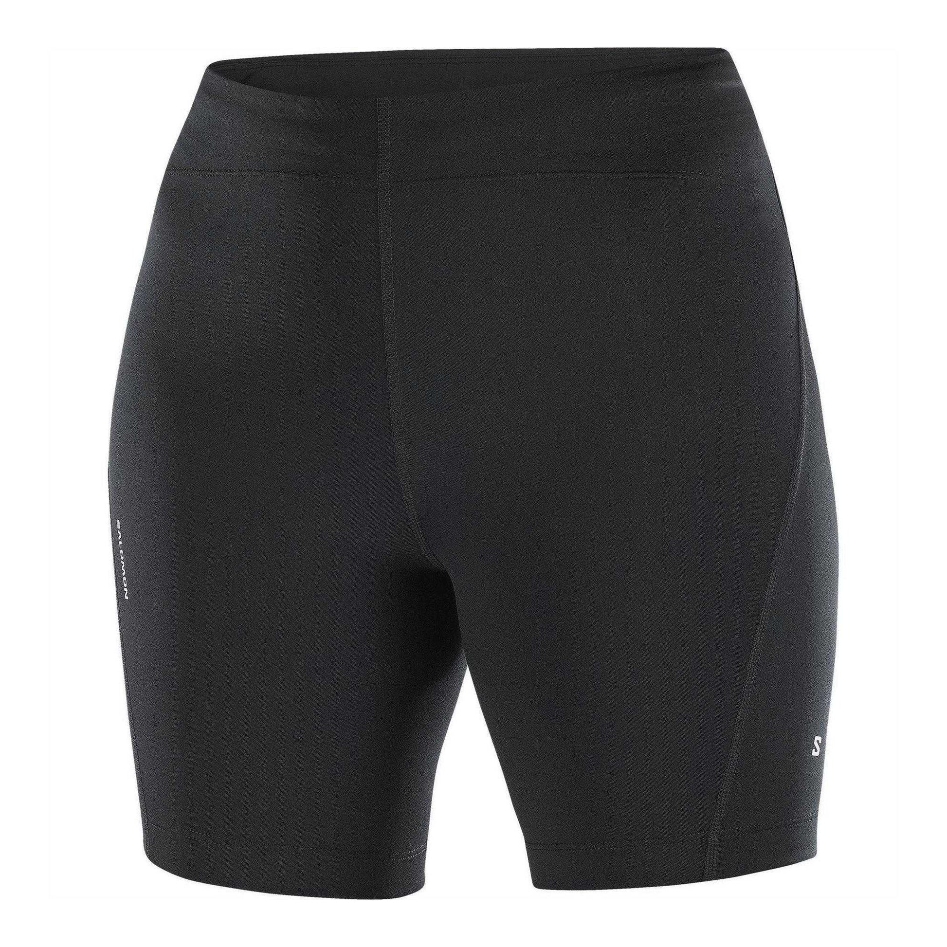 Black - Front - Salomon Womens-Ladies Shakeout Core Fitted Running Shorts