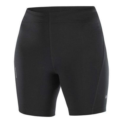 Black - Front - Salomon Womens-Ladies Shakeout Core Fitted Running Shorts