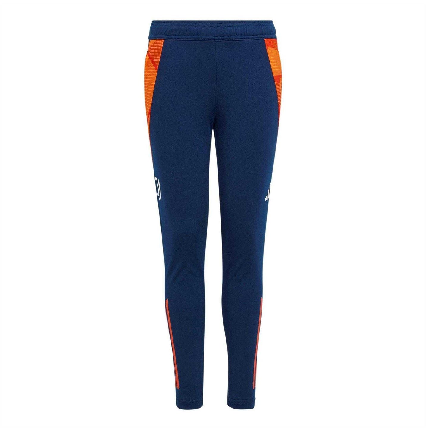 Team Navy Blue - Front - Adidas Childrens-Kids Tiro 24 Competition Juventus FC Training Tracksuit Bottoms